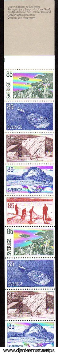 SWEDEN 1976 Ångermanland Booklet  MNH / **. Michel MH56 - 1951-80