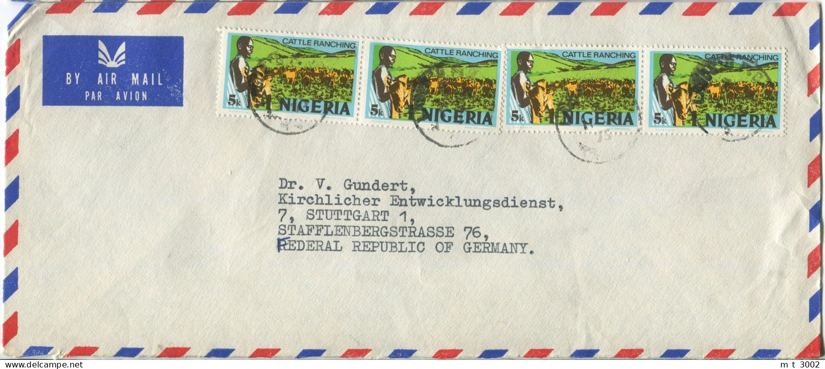 Cover Nigeria 1973 Cattle Ranching - Nigeria (1961-...)