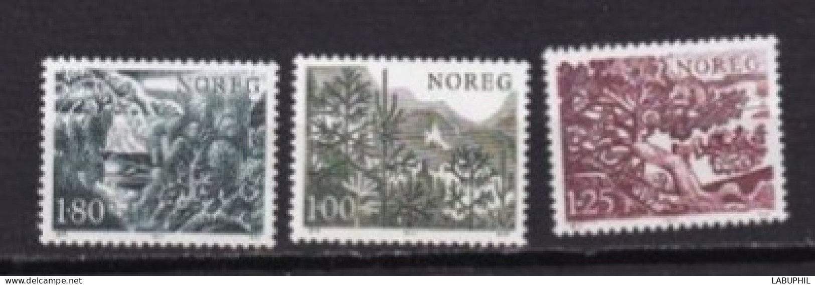 NORVEGE NEUF MNH ** 1977  Flore Arbres - Neufs