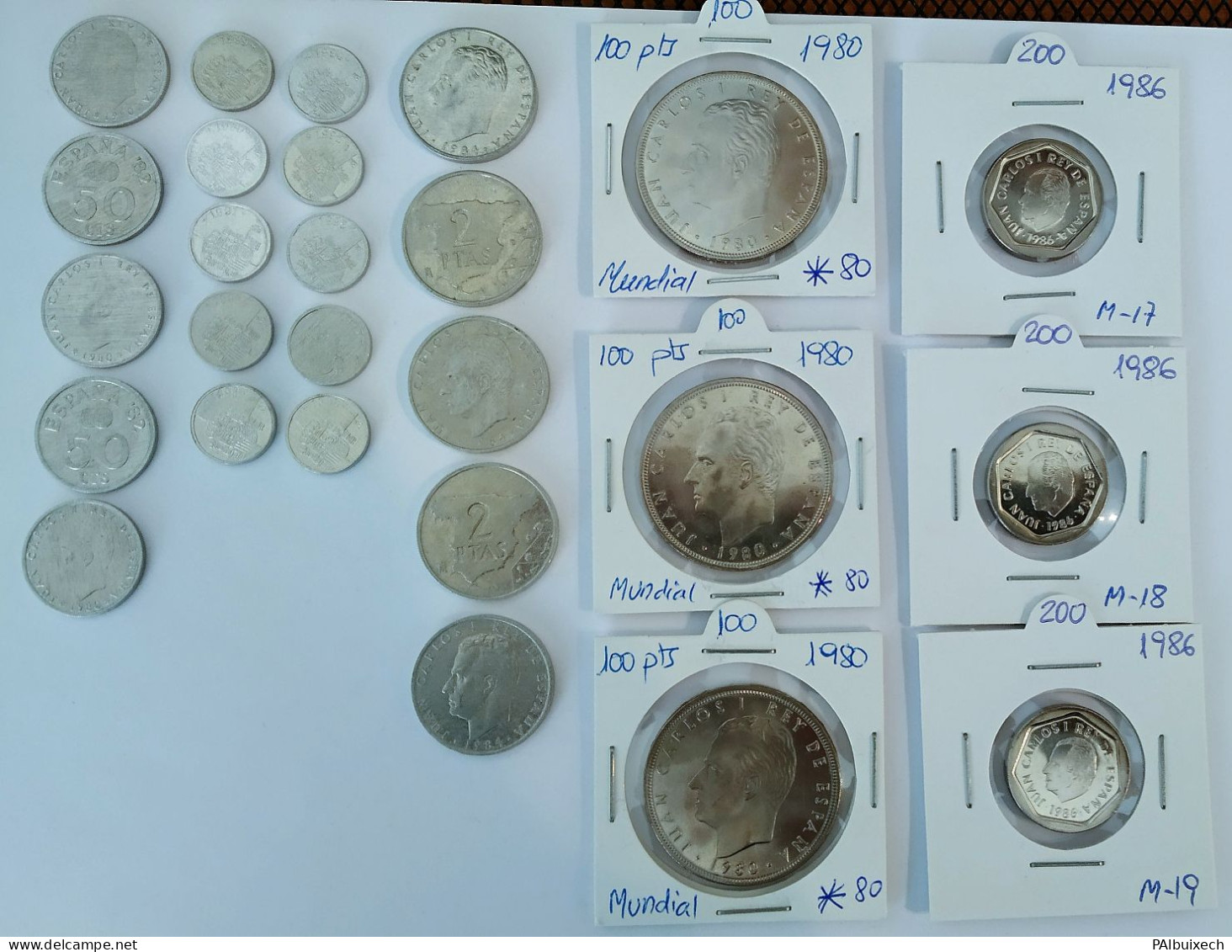 Lote De 26 Monedas Juan Carlos De Distintos Valores Y Varios Años - Otros & Sin Clasificación