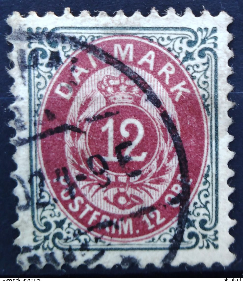 DANEMARK                       N° 25                       OBLITERE - Used Stamps