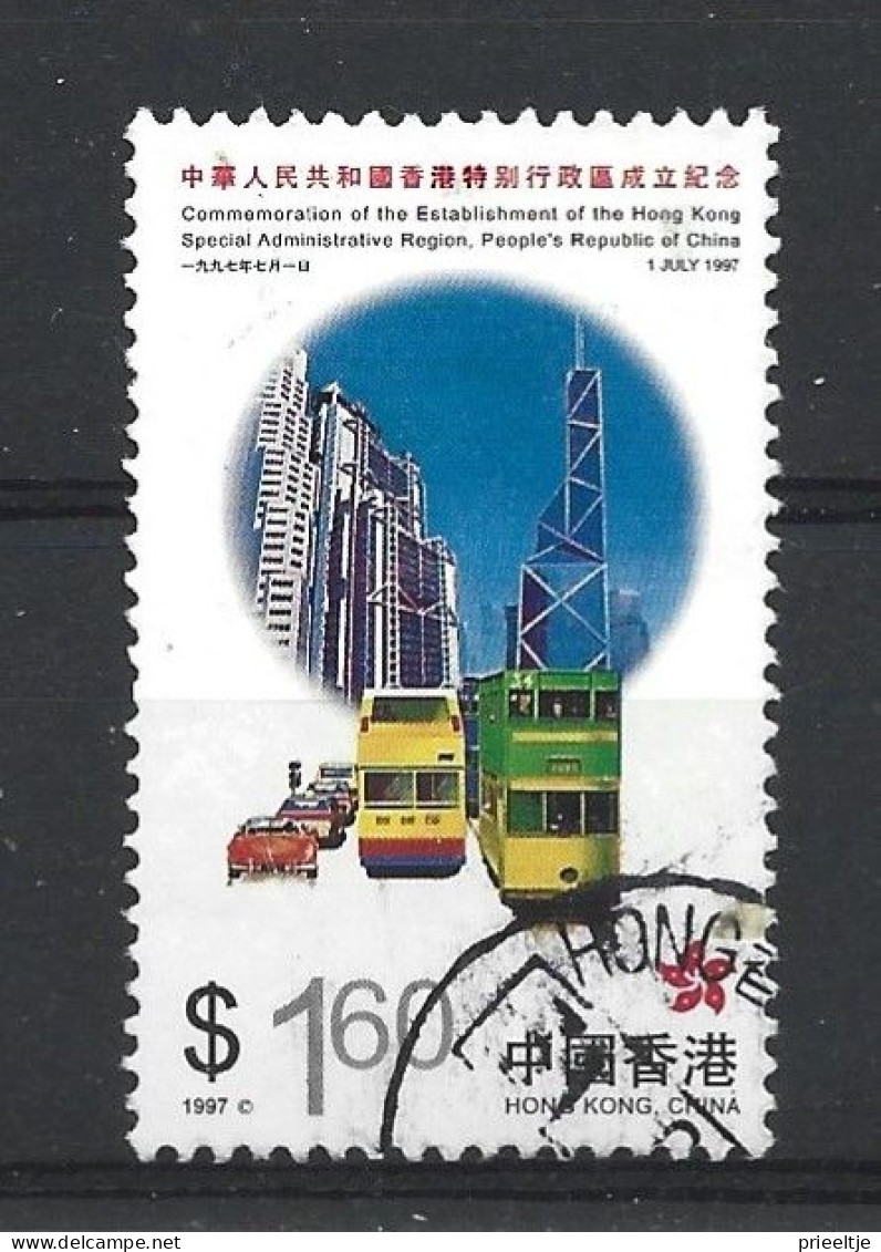 Hong Kong 1997 China Return Y.T. 839 (0) - Usati