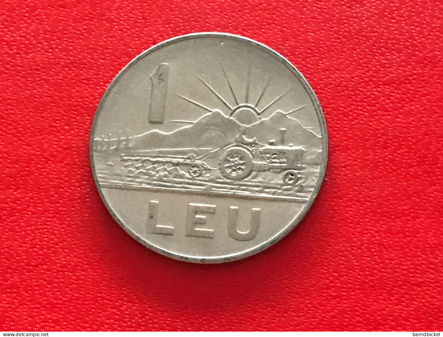 Münze Münzen Umlaufmünze Rumänien 1 Leu 1966 - Romania