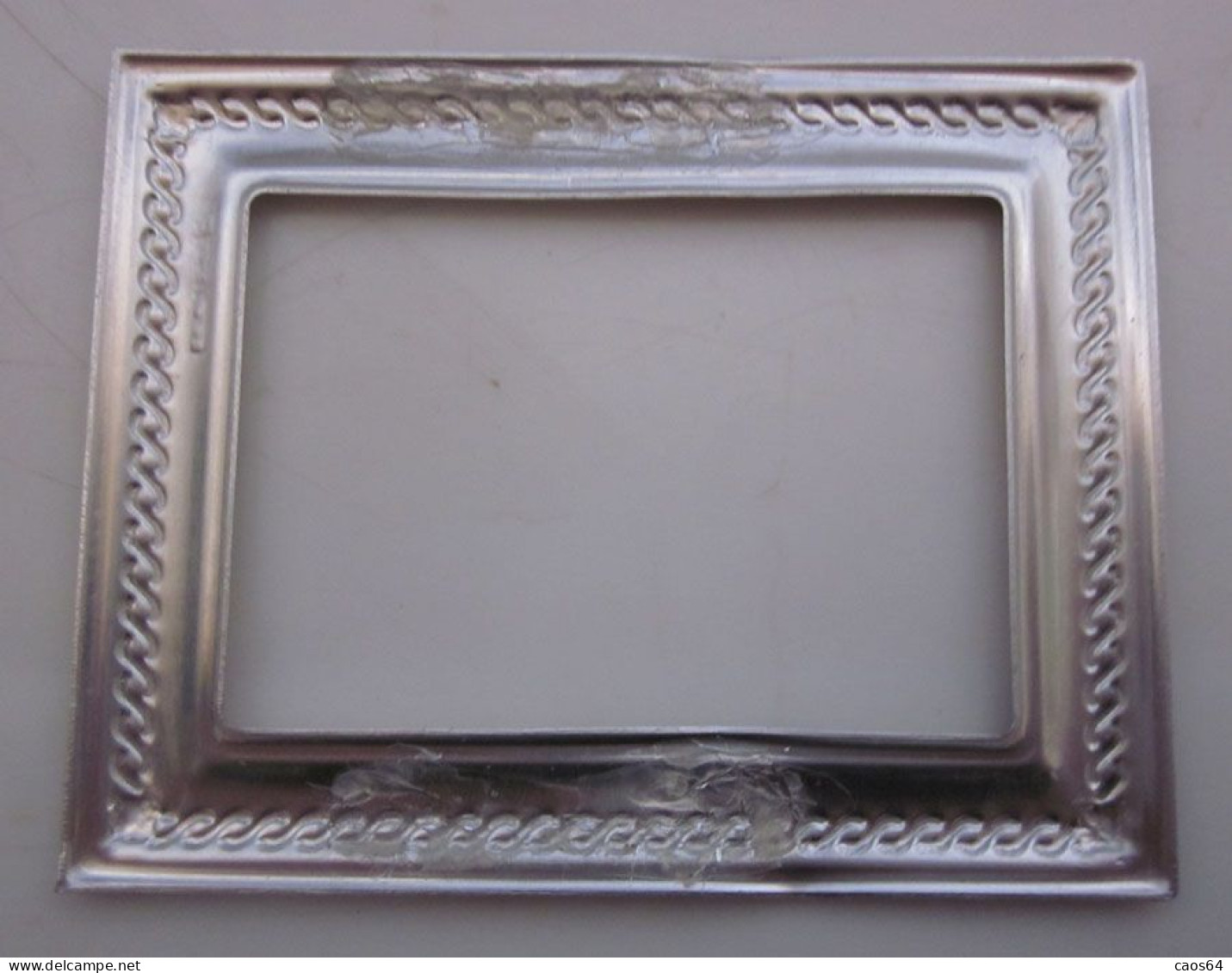 Piccola Cornice Ag 925 7 X 5,5 Cm Vintage - Plata