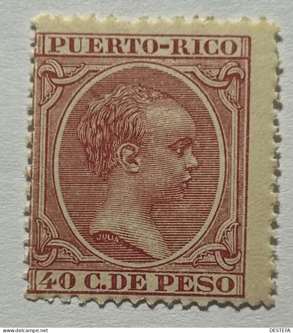 1894.- PUERTO RICO. Edifil Nº 114. Nuevo Sin Fijasellos ** - Porto Rico