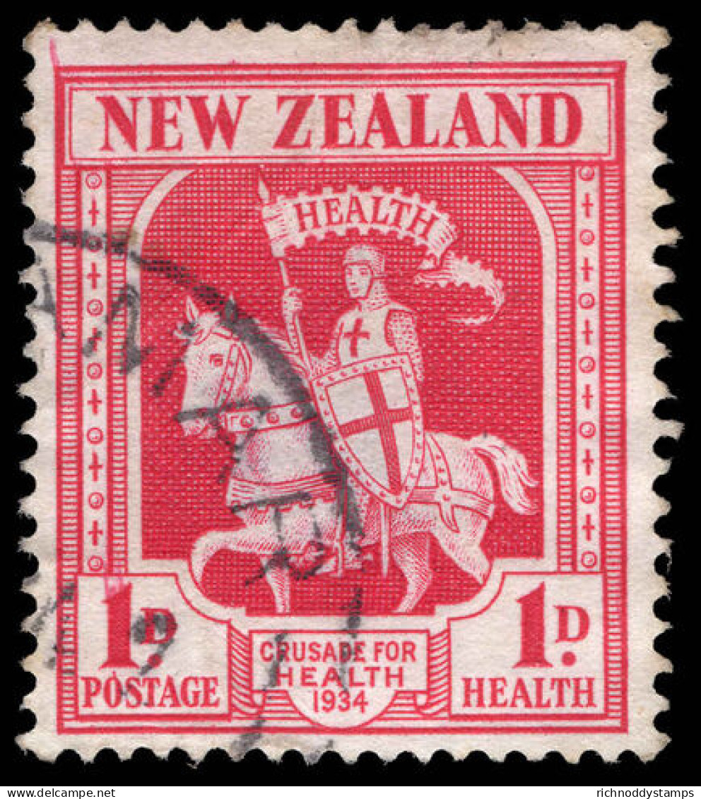 New Zealand 1934 Health Fine Used. - Gebraucht