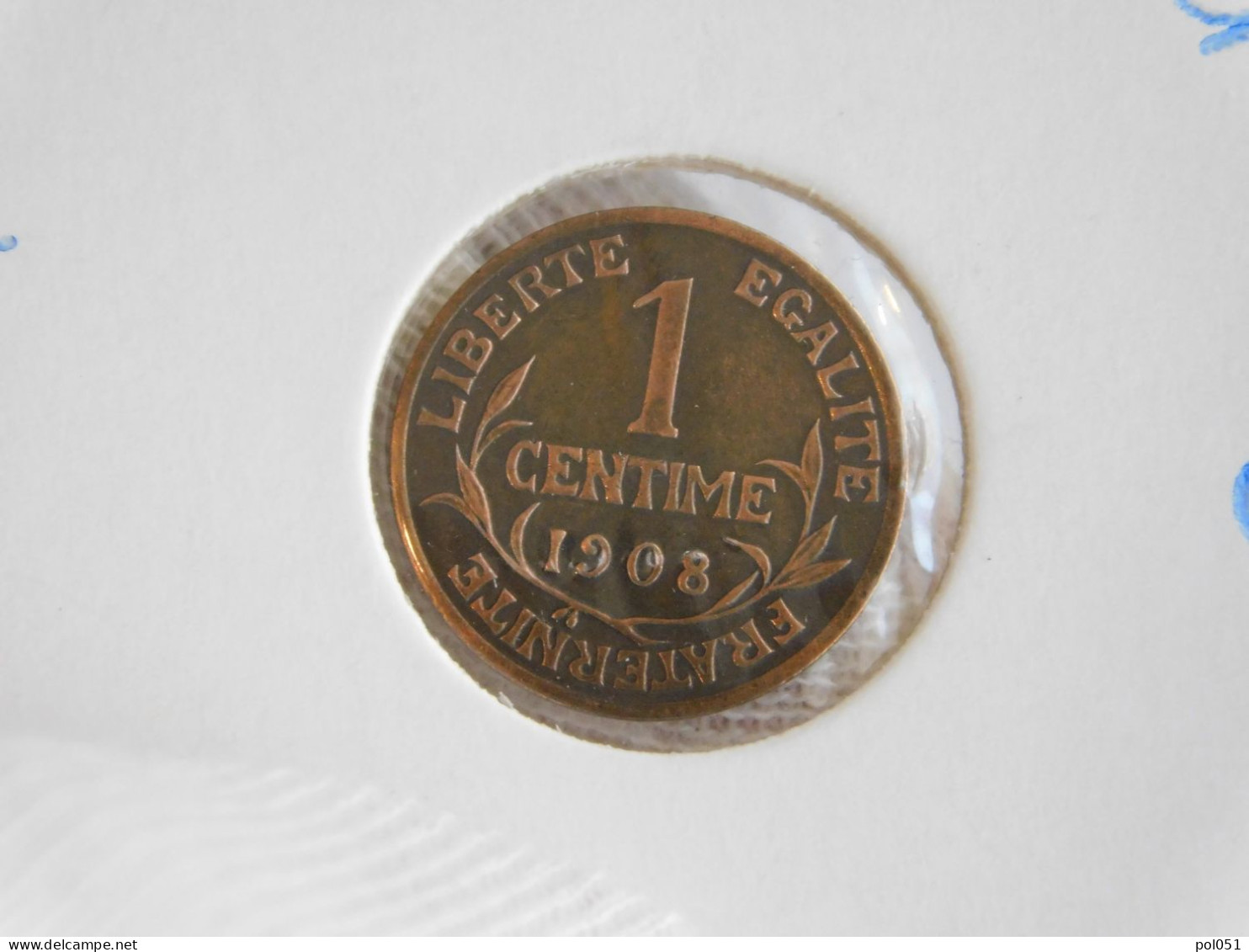 France 1 Centime 1908 (14) - 1 Centime