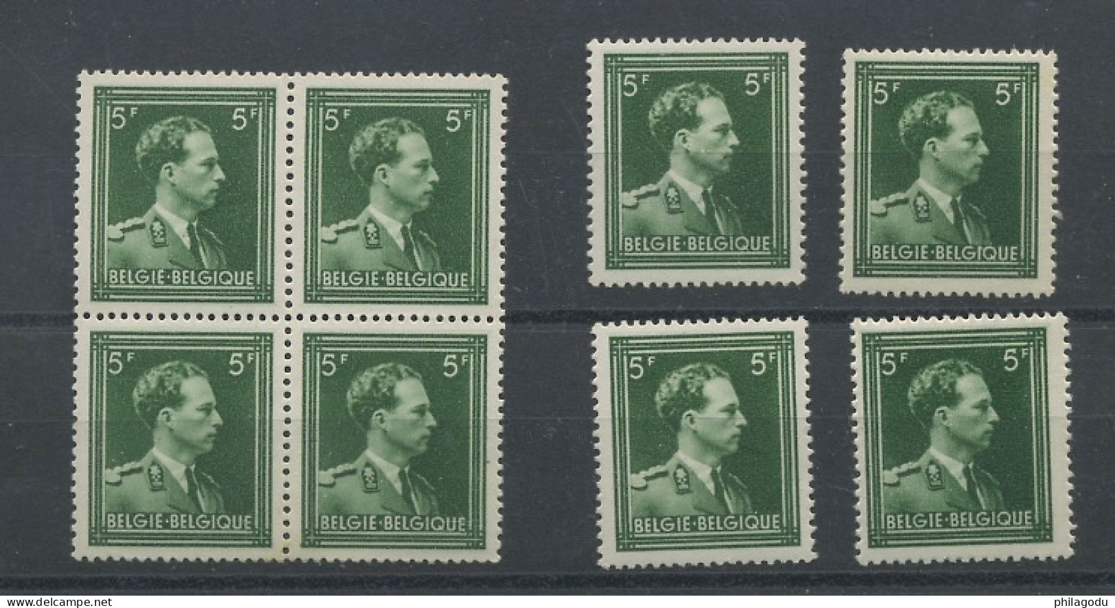 8 X 646 ** Cote  72-€  Postfris - Other & Unclassified