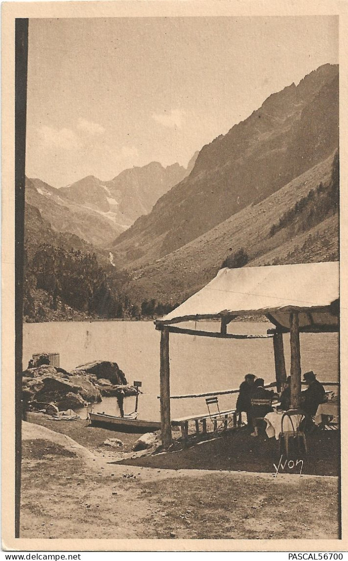 CPA CAUTERETS - LE LAC DE GAUBE ***PEU COURANTE*** - Cauterets