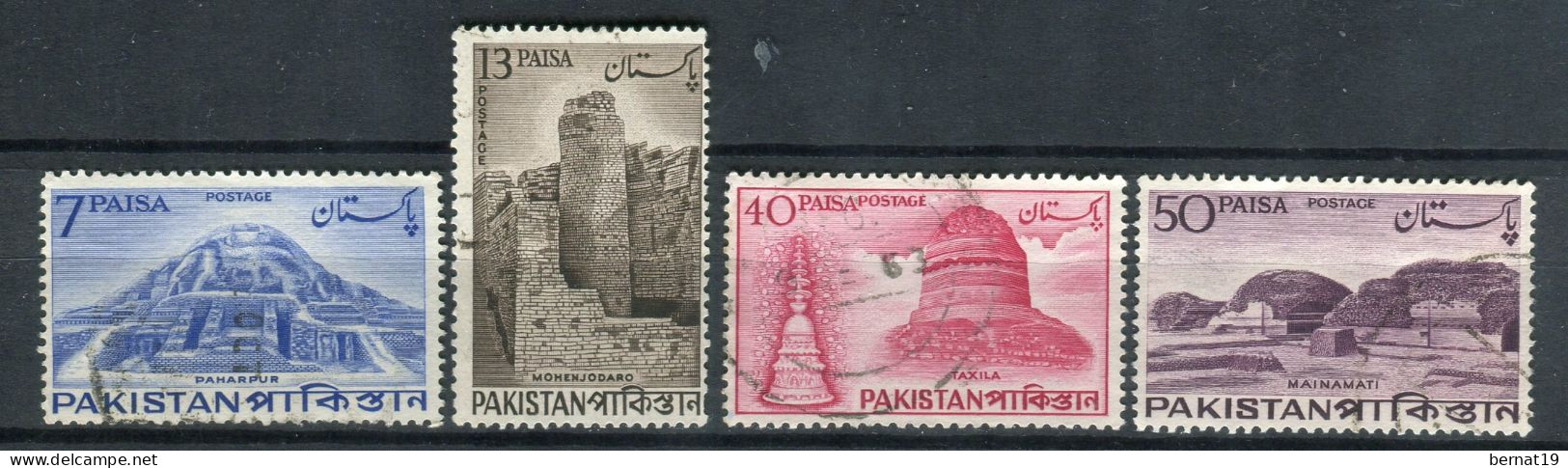 Pakistán 1963. Yvert 194-97 Usado. - Pakistan