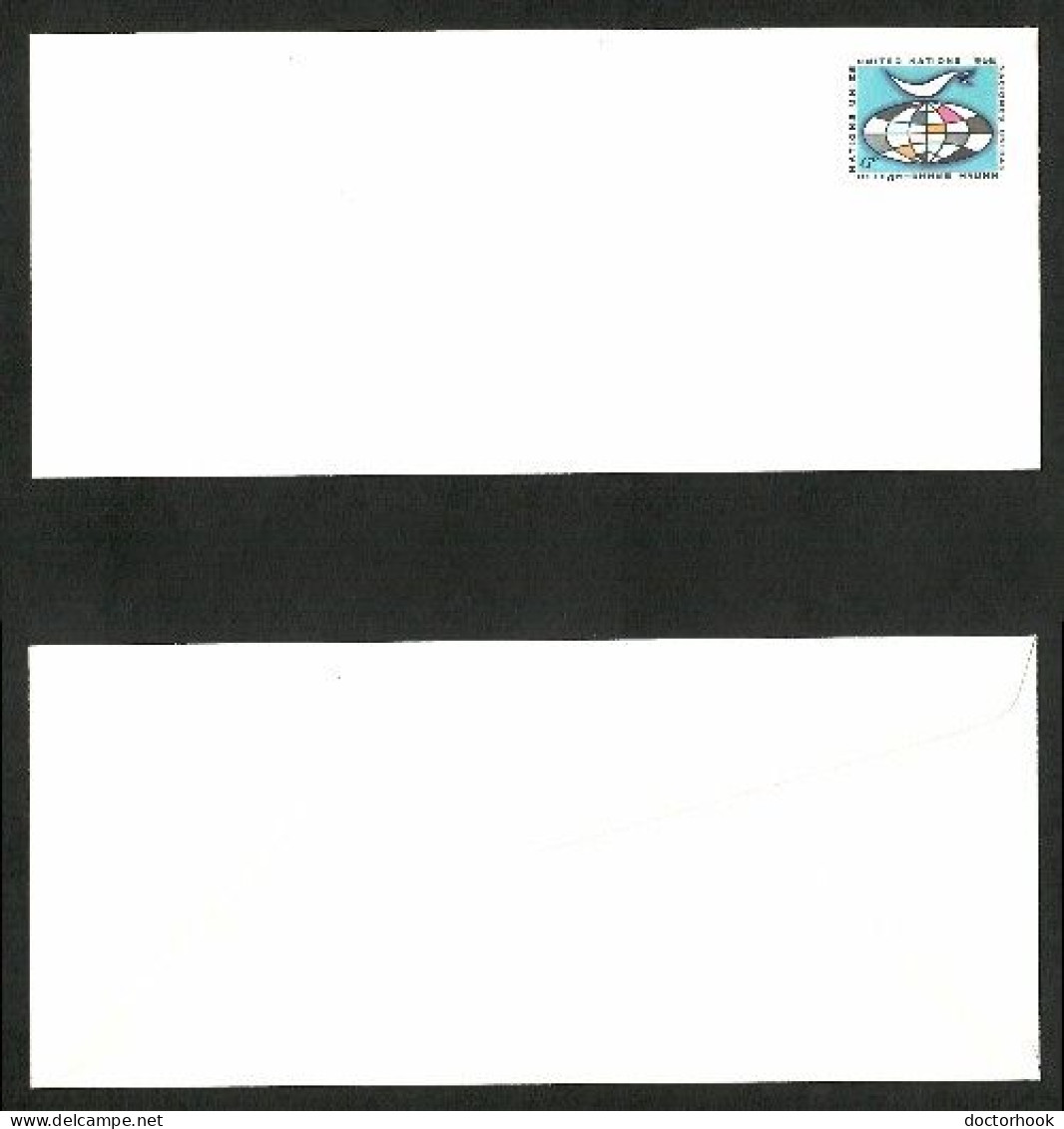 U.N.---New York   Scott # U 4 UNUSED PRE-STAMPED ENVELOPE---OS-764 - Brieven En Documenten