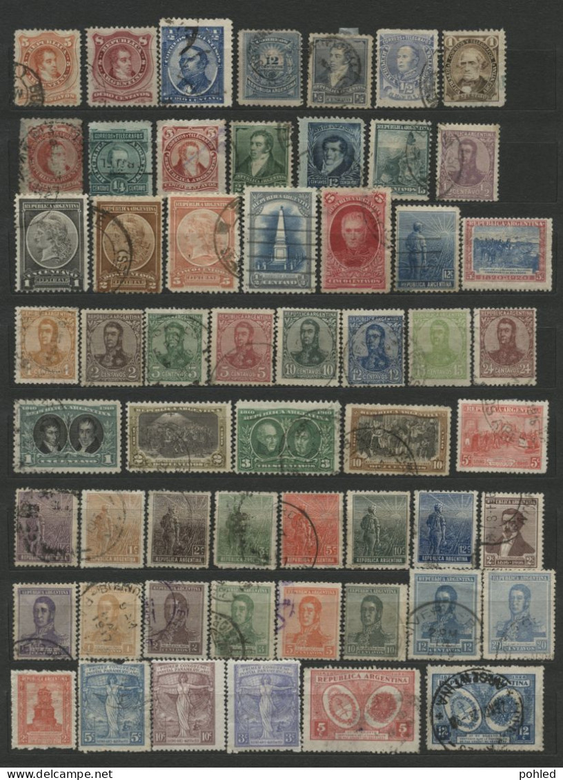 01245*ARGENTINA & BOLIVIA*SET OF USED OLD STAMPS*SAMMLUNG - Usati