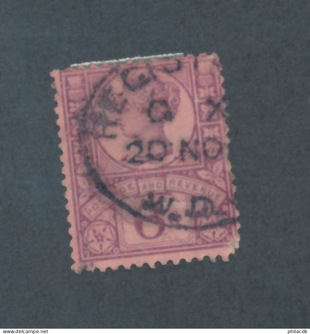 GRANDE-BRETAGNE - N° 100 OBLITERE - 1887/1900 - Used Stamps