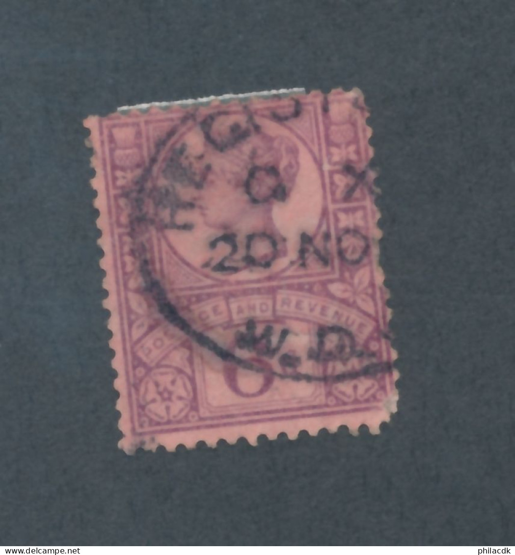 GRANDE-BRETAGNE - N° 100 OBLITERE - 1887/1900 - Gebruikt