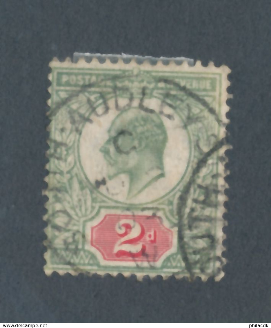 GRANDE-BRETAGNE - N° 109 OBLITERE AVEC CAD AUDLEY - 1902/10 - Used Stamps