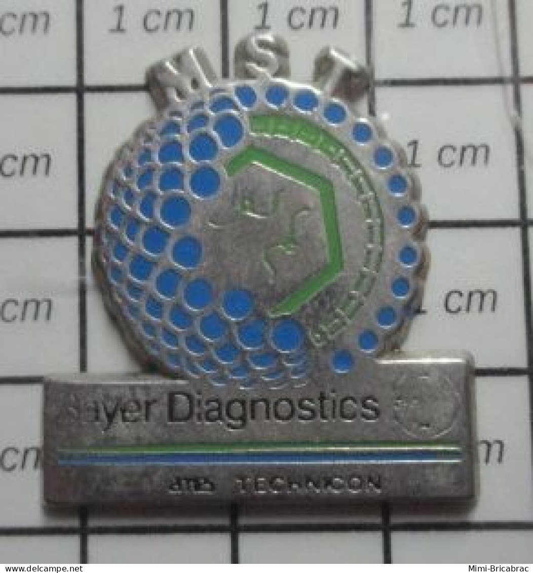 715A Pins Pin's / Rare & Belle Qualité MEDICAL / BAYER DIAGNOSTICS MST TECHNICON - Medical