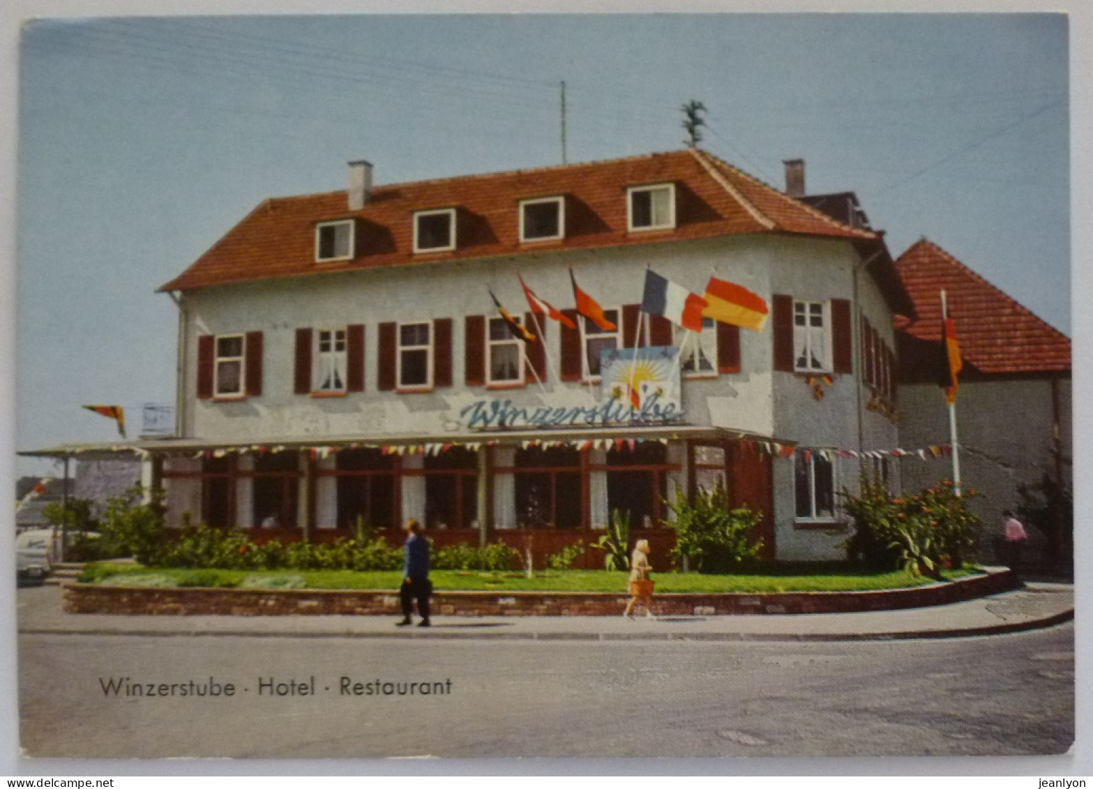 IHRINGEN AM KAISERSTUHL - Gasthof Winzerstube - Auberge / Restaurant - Drapeau - Ihringen