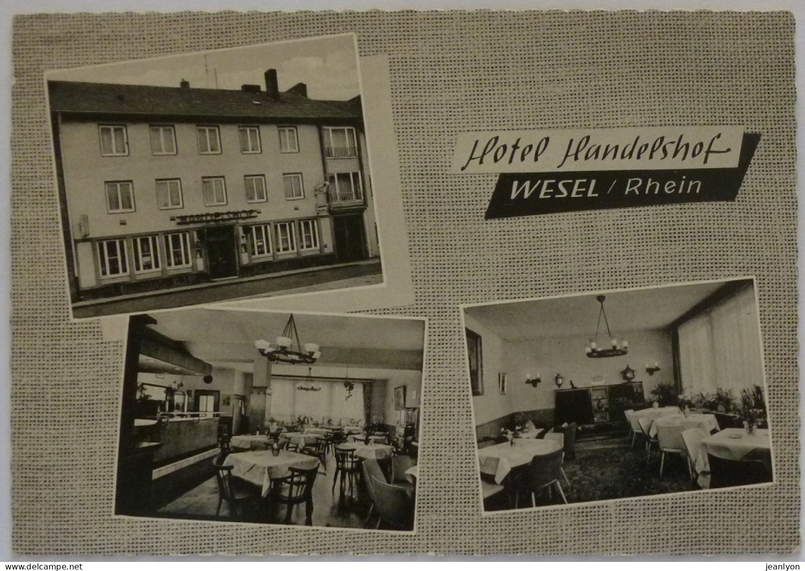 WESEL - ALLEMAGNE - HOTEL HANDELSHOF - Inh Helene Goebels - Salle De Restaurant - Wesel