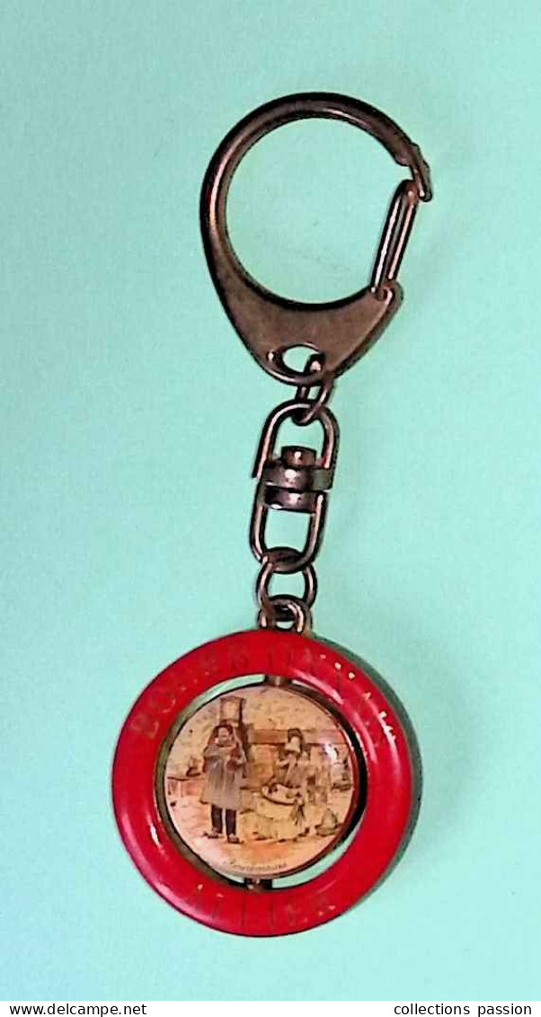 Porte Clefs, Clés, Métal, Bourbonnais, Allier , 2 Scans, (le Centre, Pivote), Frais Fr 2.45 E - Key-rings