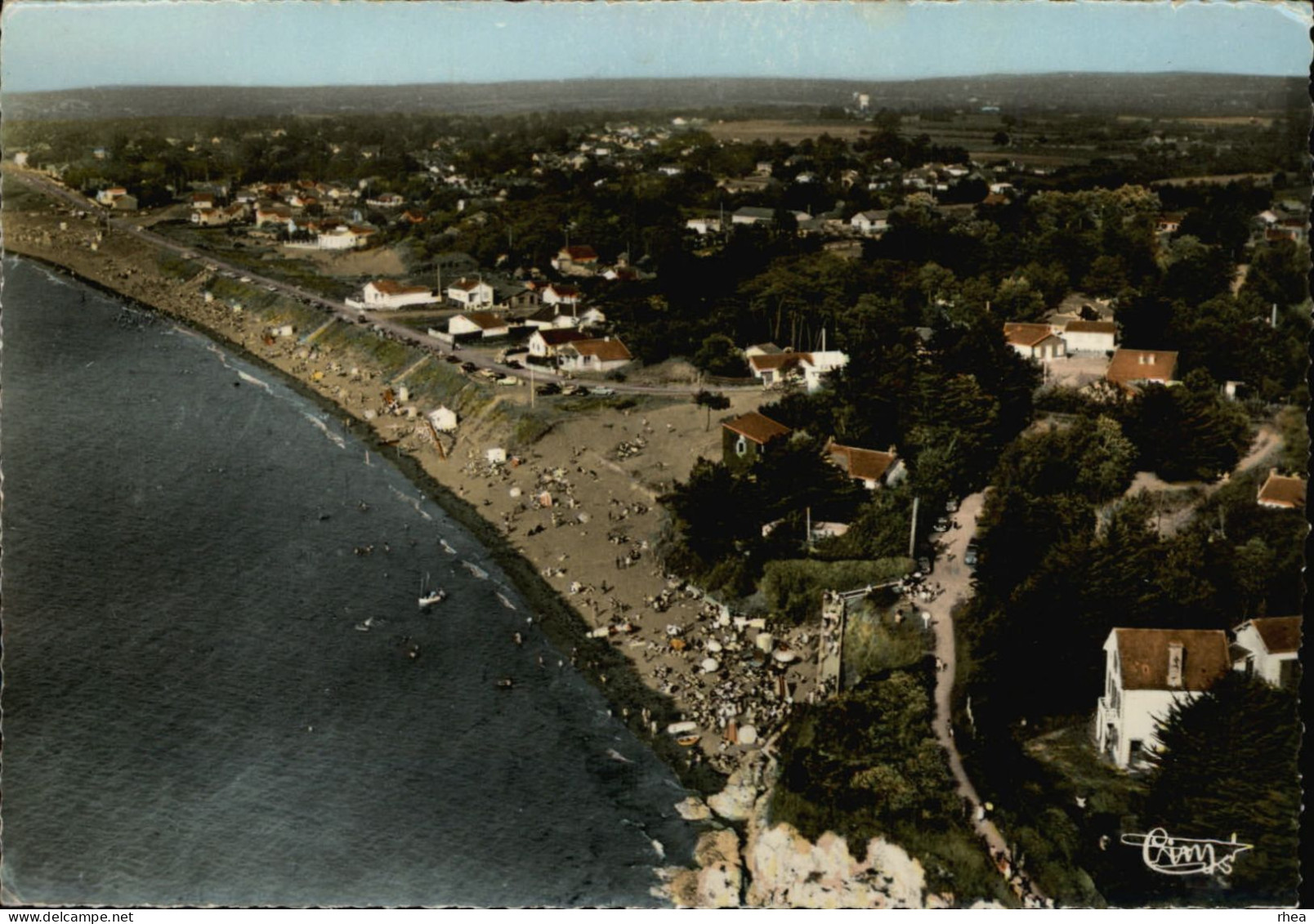 44 - LA PLAINE SUR MER - LE CORMIER - PLAGE - VUE AERIENNE - La-Plaine-sur-Mer