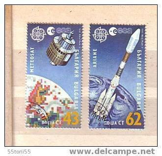 1991 EUROPA  2v.- Used/oblitere (O)  BULGARIA/ Bulgarie - Used Stamps