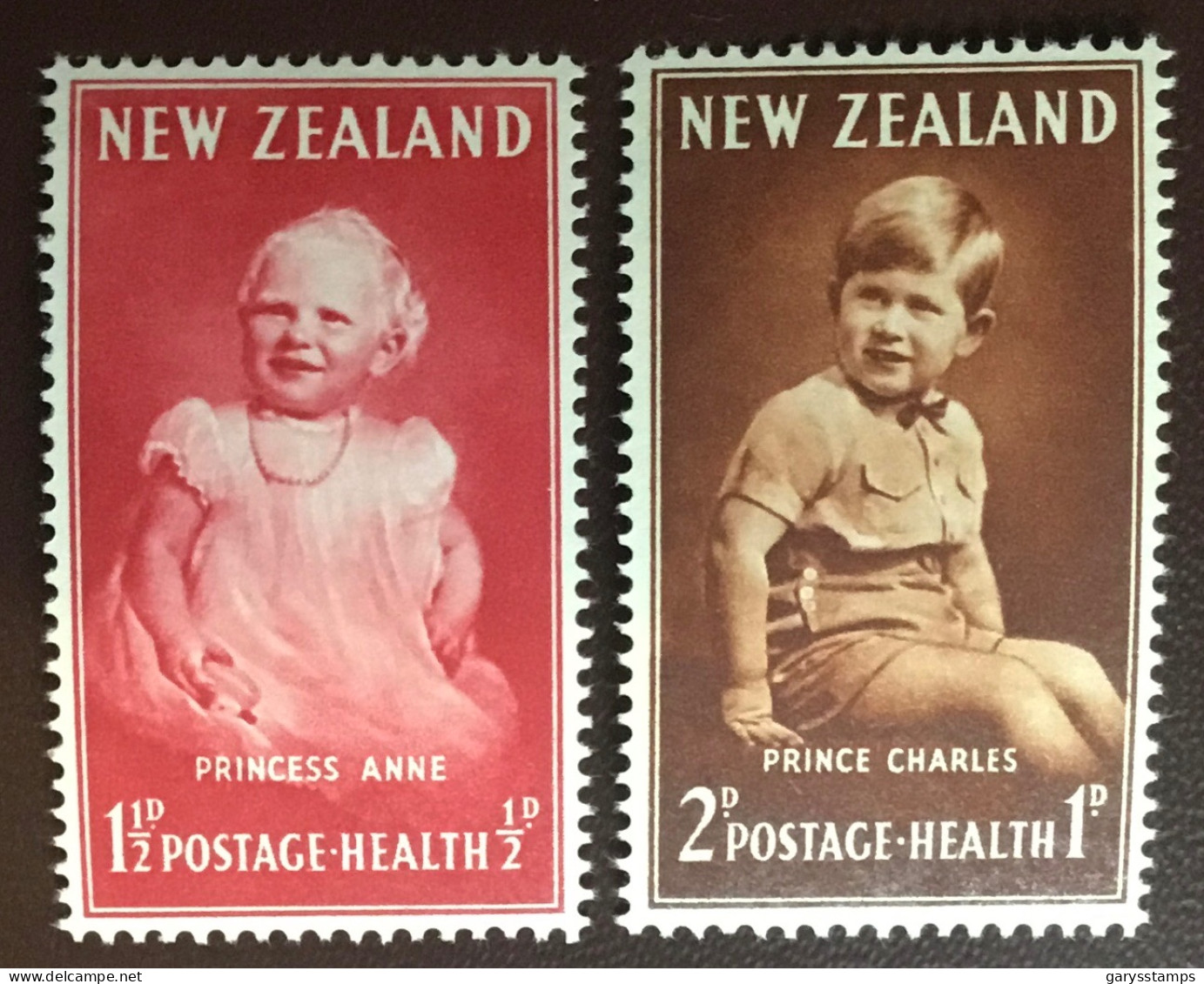 New Zealand 1952 Health Set MNH - Nuevos