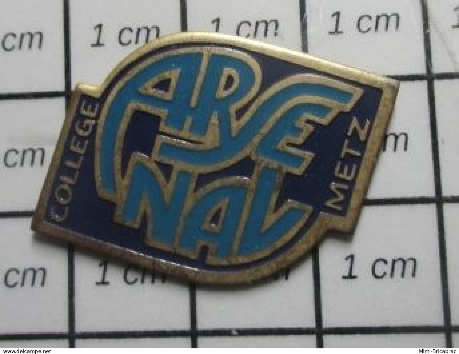 715A Pin's Pins / Beau Et Rare / ADMINISTRATIONS / COLLEGE DE L'ARSENAL METZ - Administrations