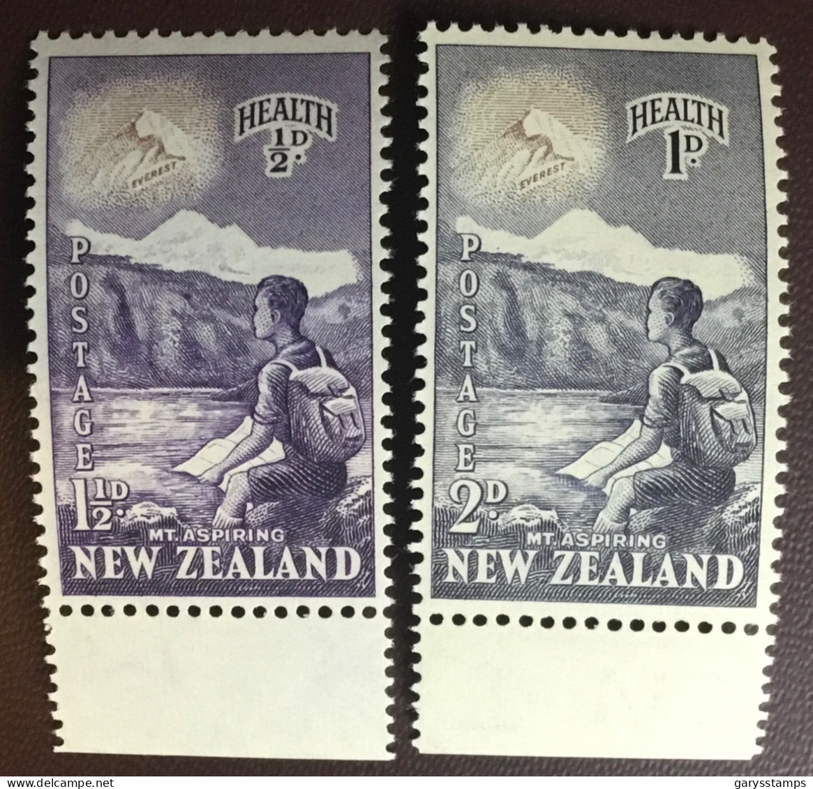 New Zealand 1954 Health Set MNH - Nuovi