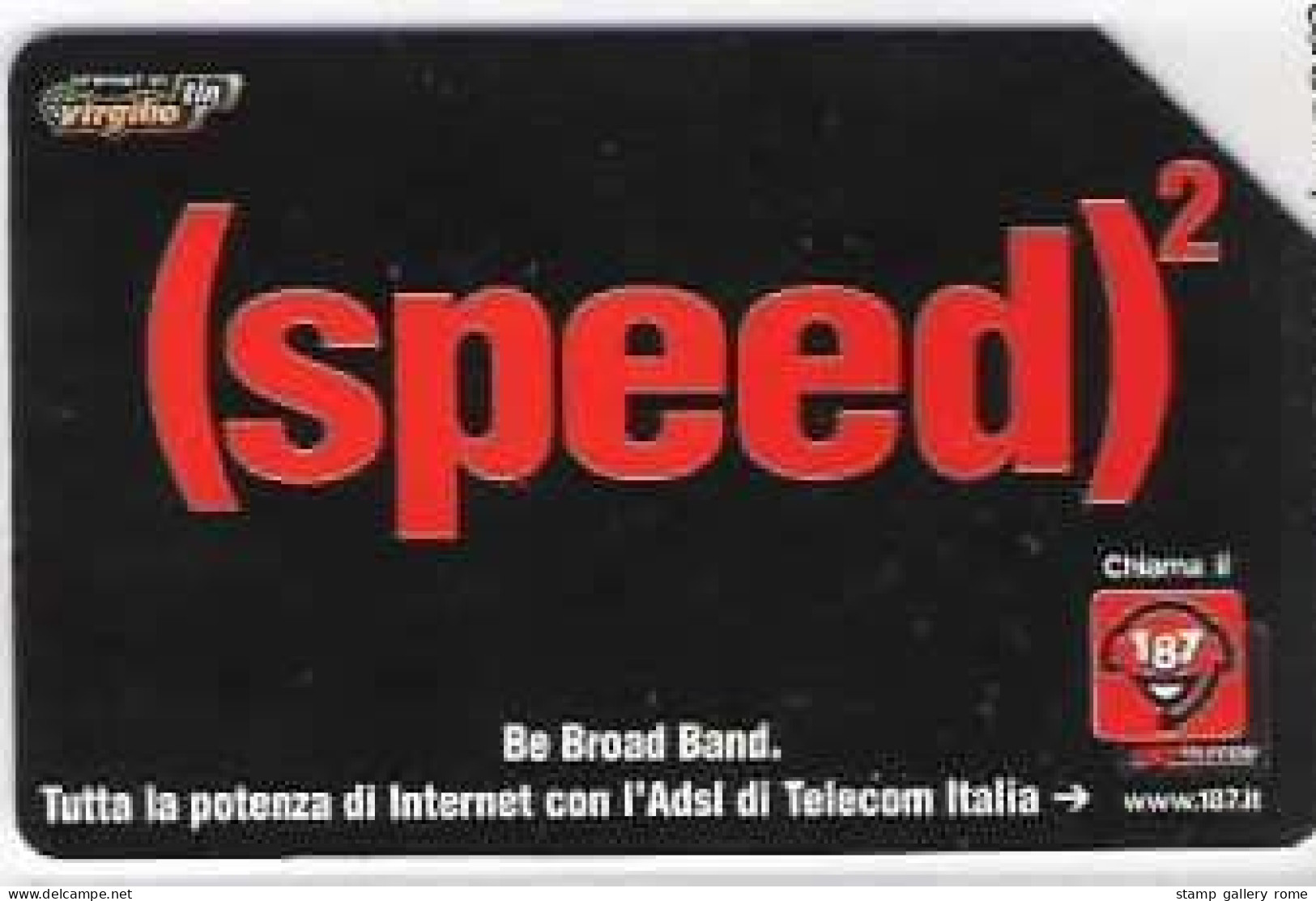 TELECOM - SPEED - USATA - LIRE 5000 - GOLDEN  1416 - Publiques Figurées Ordinaires