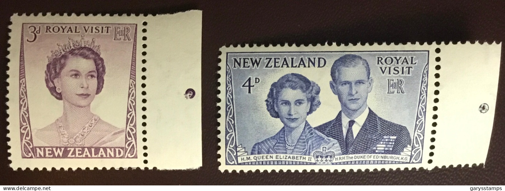 New Zealand 1954 Royal Visit MNH - Unused Stamps