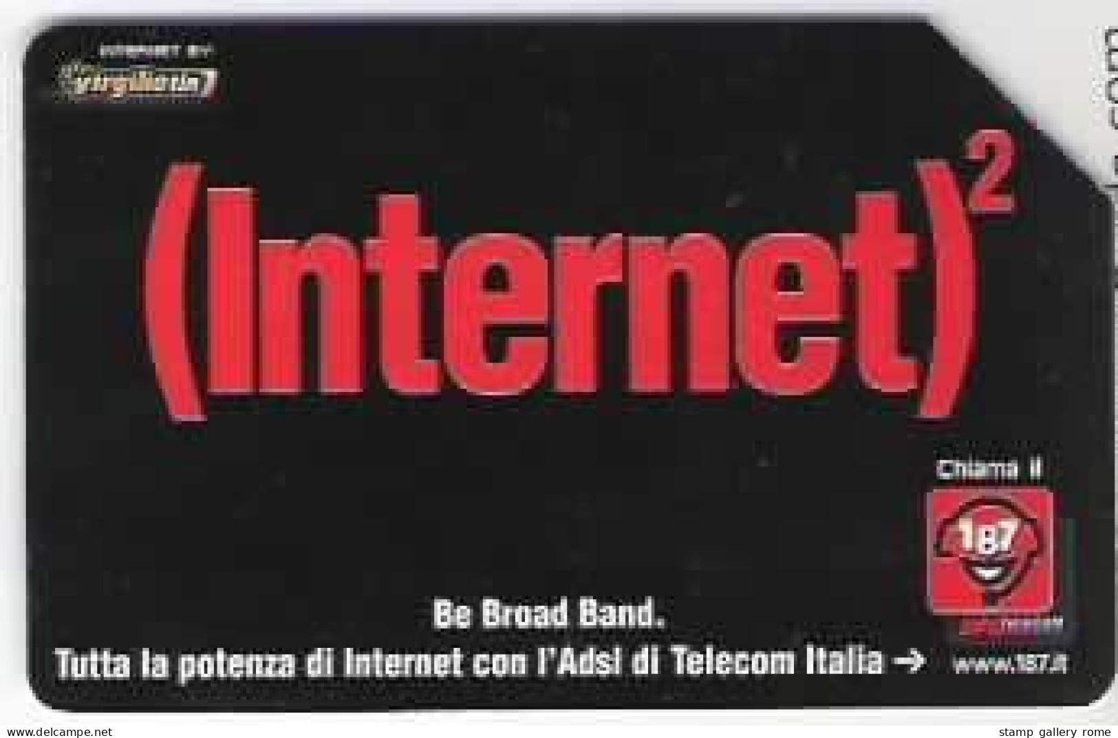 TELECOM - INTERNET - USATA - LIRE 5000 - GOLDEN  1417 - Public Practical Advertising