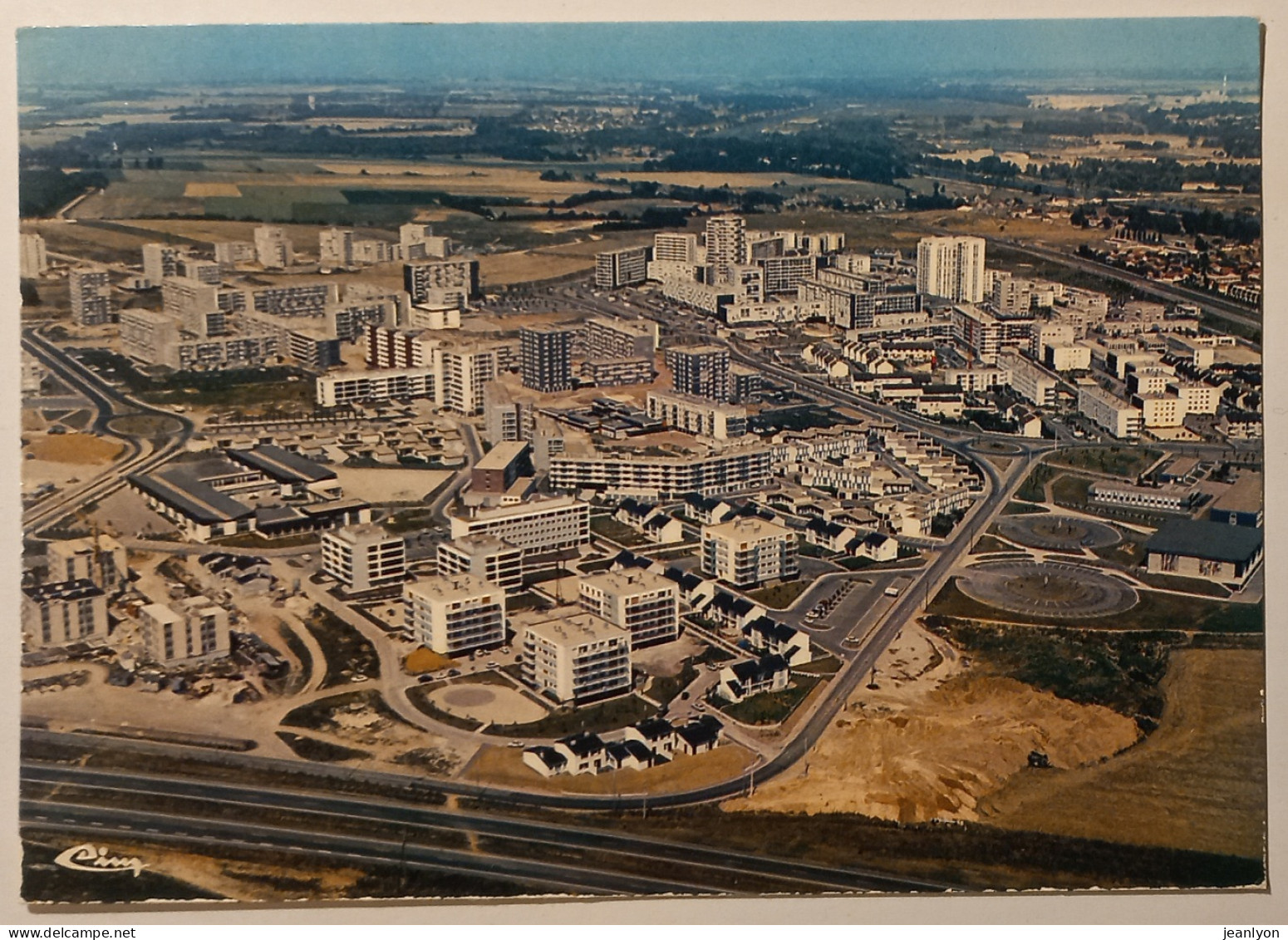 HEROUVILLE SAINT CLAIR (14 Calvados) - Vue Aérienne Sur La Ville - Herouville Saint Clair