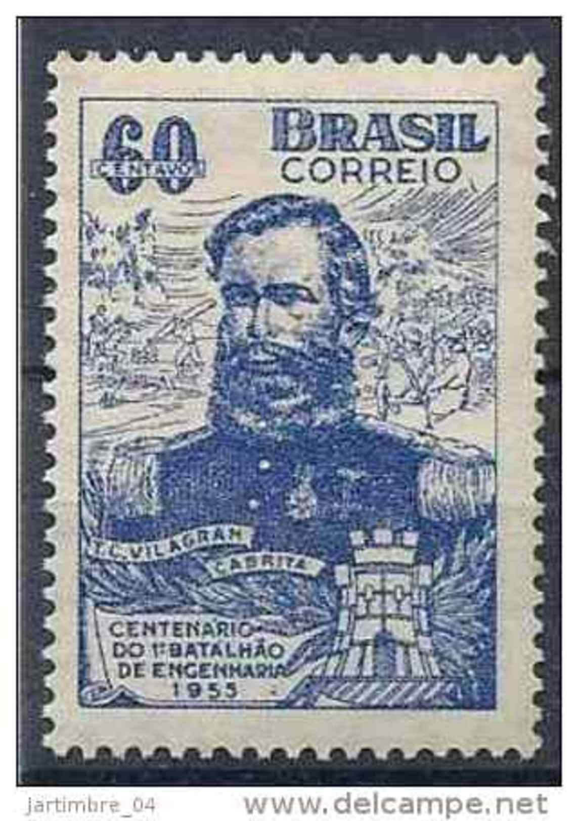 1955 BRESIL 614** Génie Militaire - Unused Stamps