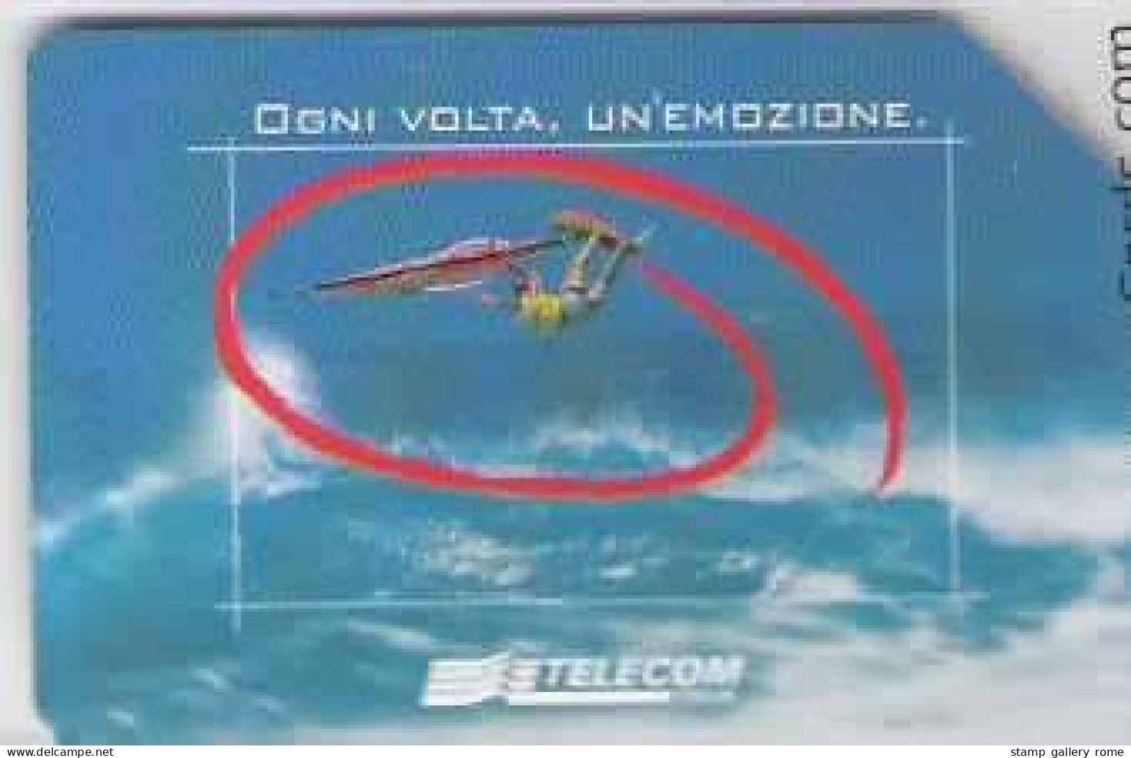 TELECOM - OGNI VOLTA UN'EMOZIONE - USATA - LIRE 5000 - GOLDEN  1420 - Publiques Figurées Ordinaires