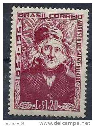 1953 BRESIL 547**   St-Hilaire, Botaniste Français - Unused Stamps