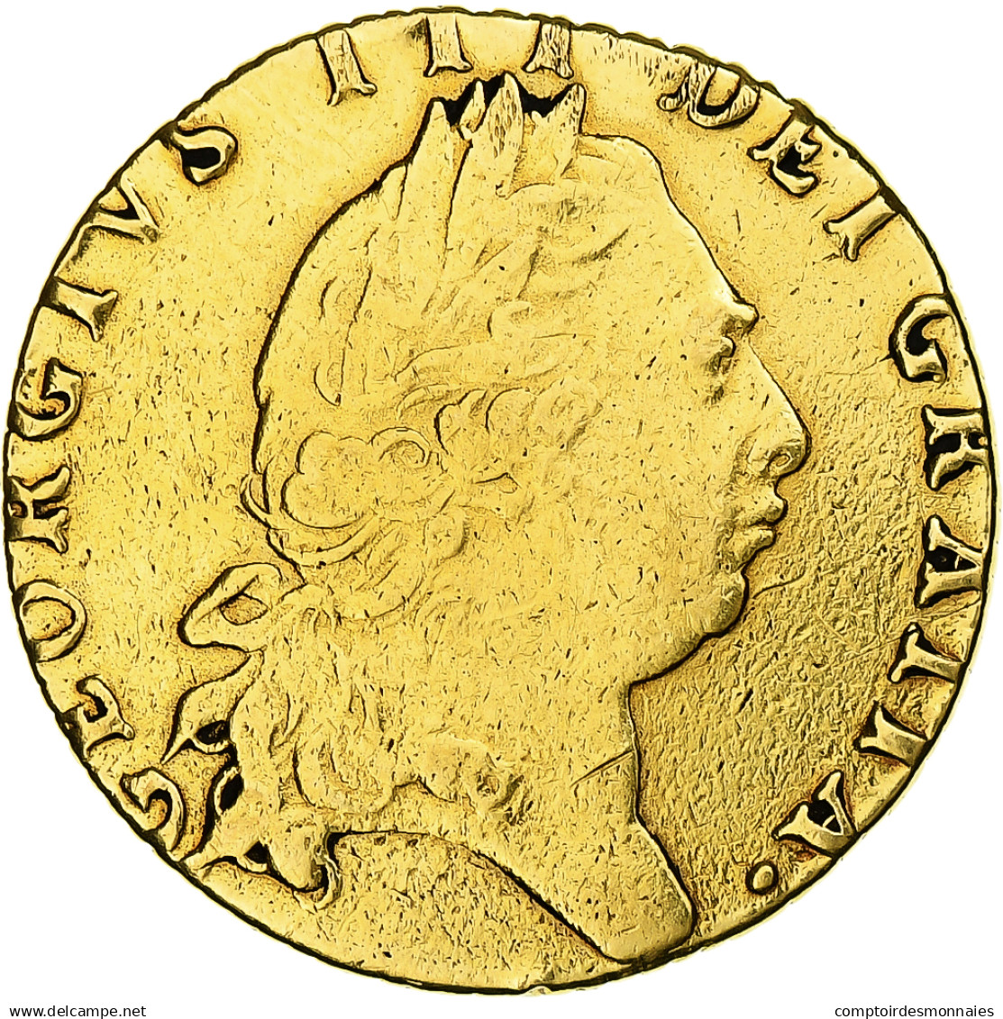 Grande-Bretagne, George III, Guinea, 1795, Londres, Or, TTB, Spink:3729 - Guinea