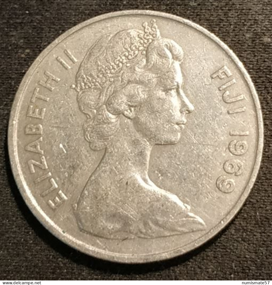 FIDJI - FIJI - 10 CENTS 1969 - Elizabeth II - 2e Effigie - KM 30 - Fiji