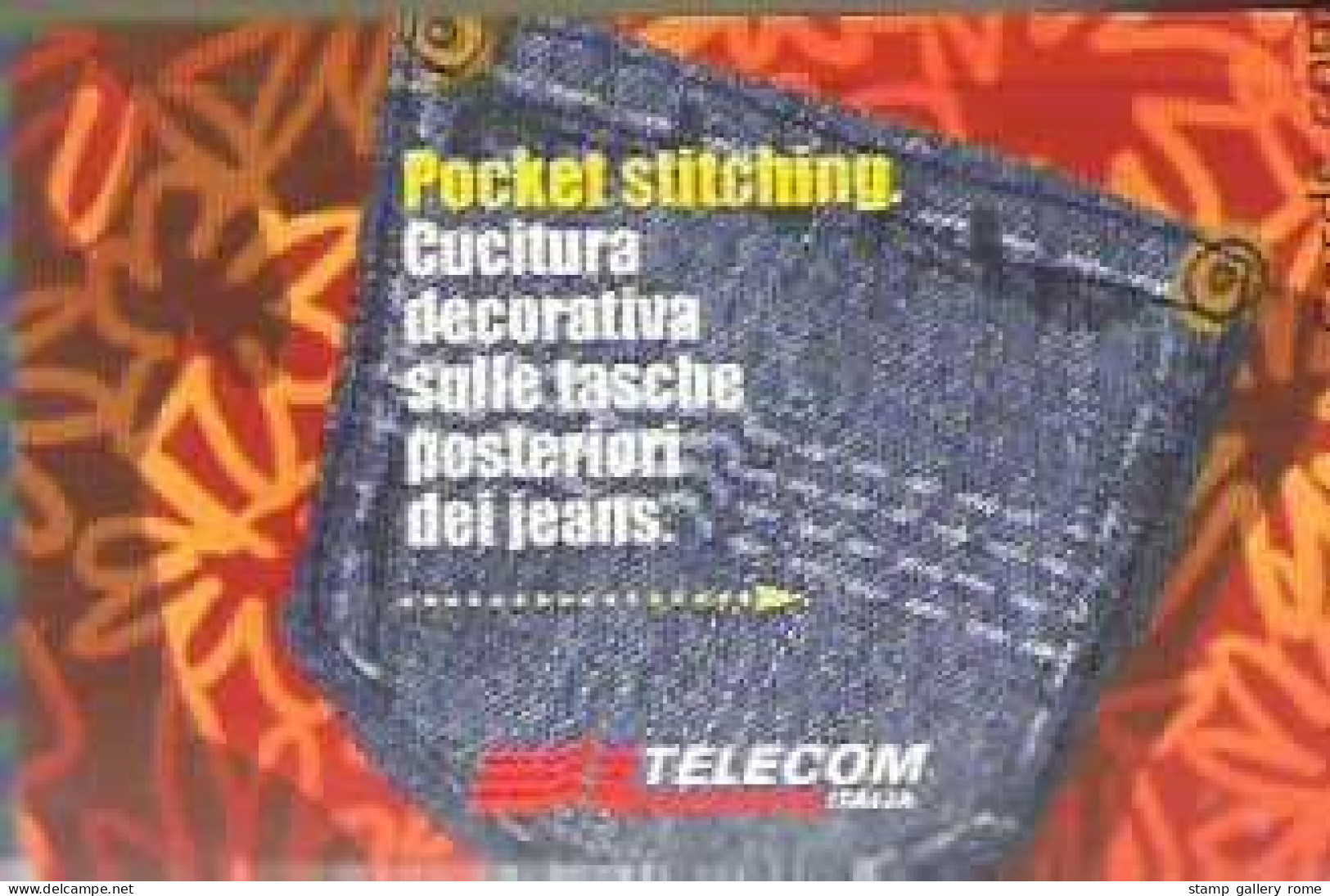 TELECOM - DO YOU SPEAK JEANS?  - NUOVA - LIRE 5000 - GOLDEN  1426 - Public Practical Advertising