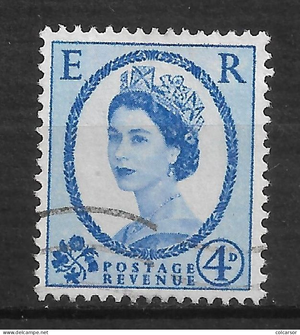 GRANDE  BRETAGNE " N°  268 " ELISABETH " - Used Stamps