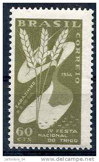 1954 BRESIL 595**  Blé - Neufs