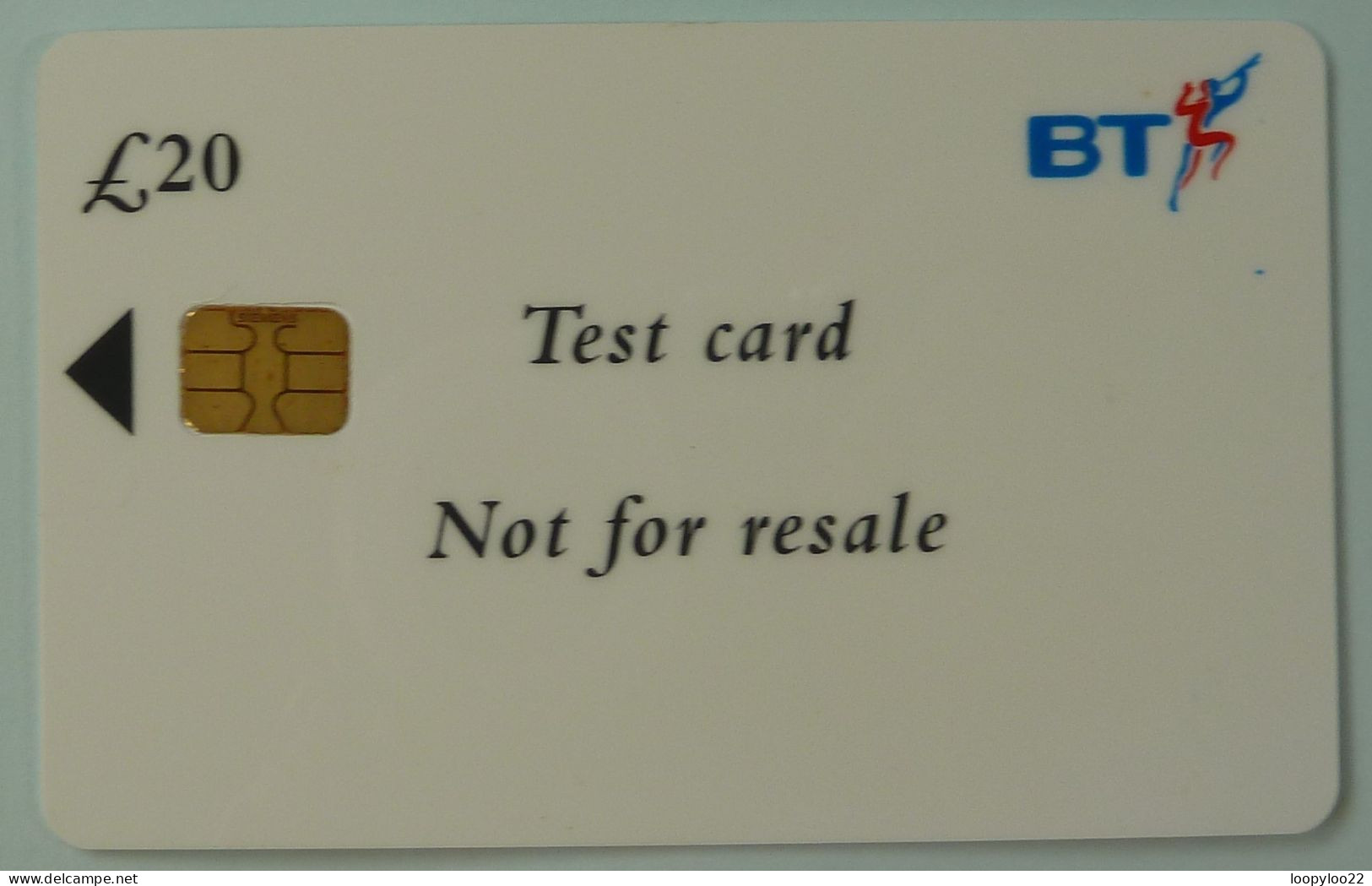 UK - Great Britain - BT - Test - £20 - Time For Tea - Without Control - BT Test & Trials