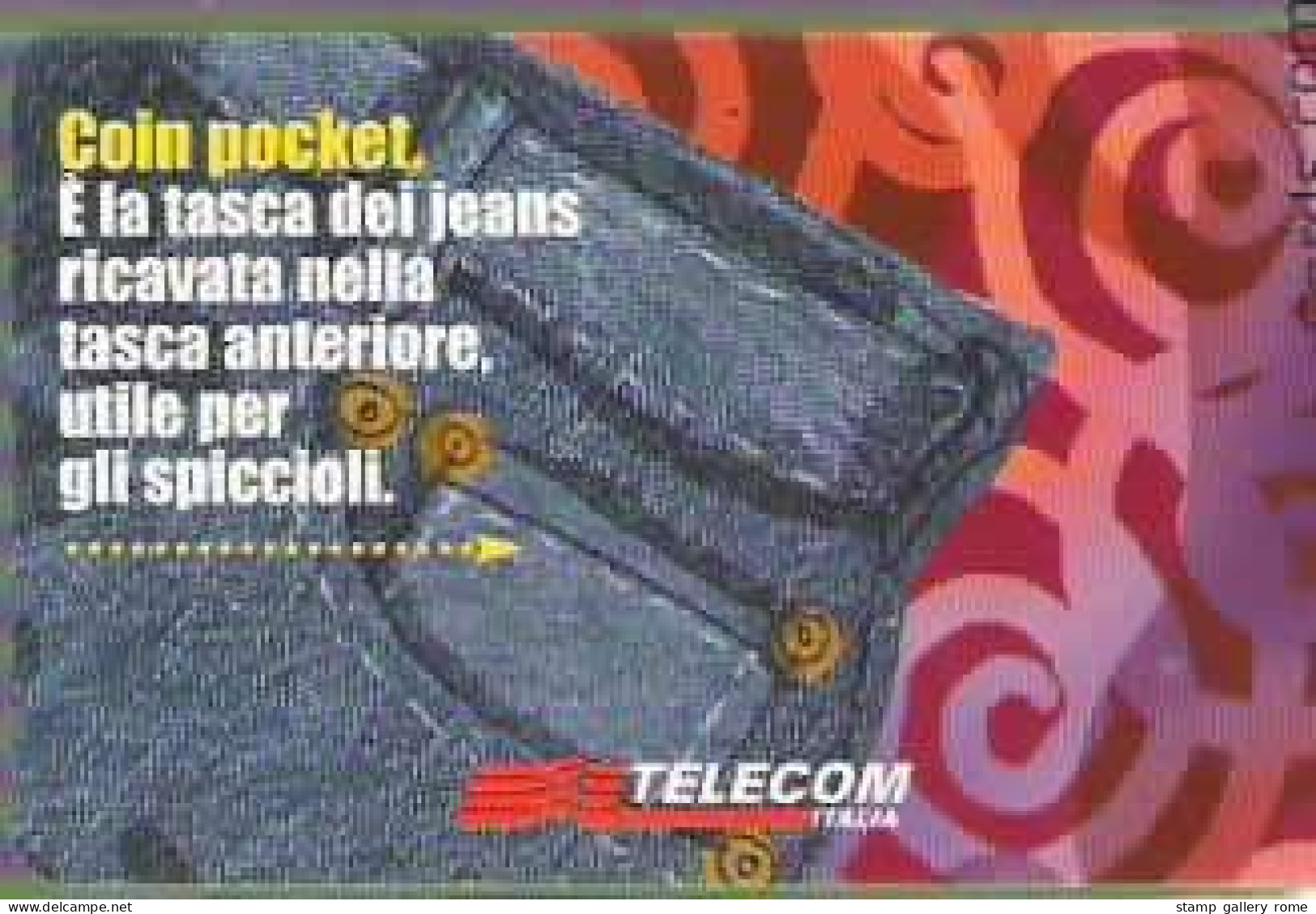 TELECOM - DO YOU SPEAK JEANS?  - USATA- LIRE 5000 - GOLDEN  1430 - Public Practical Advertising