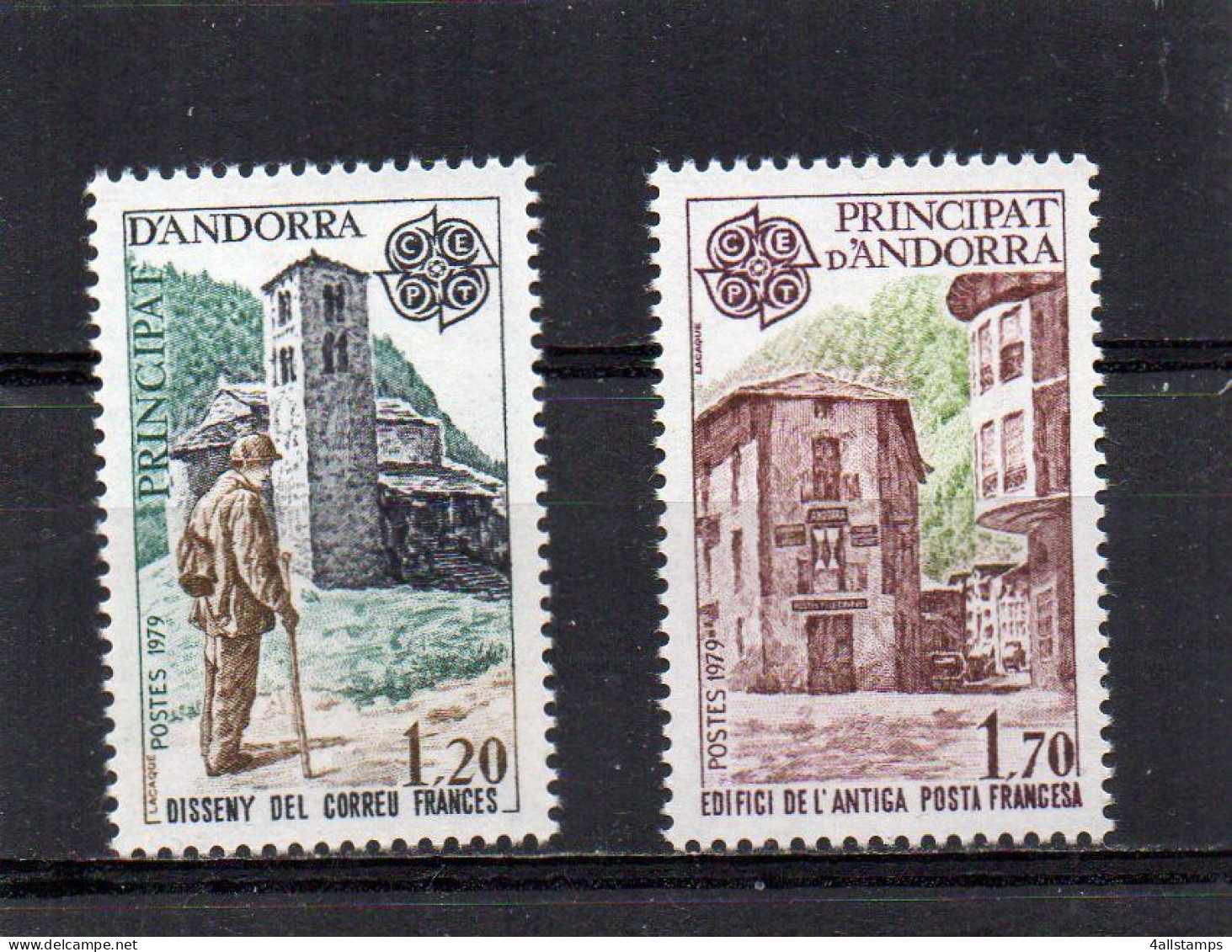 1979 Andorra Mi N° 297/298 : ** - MNH - NEUF - POSTFRISCH - POSTFRIS - 1979