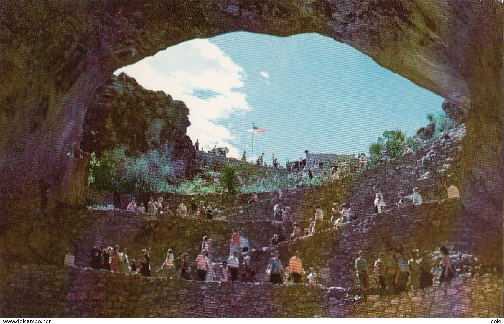 BY24. US Postcard. Entrance To Carlsbad Caverns. New Mexico - Andere & Zonder Classificatie