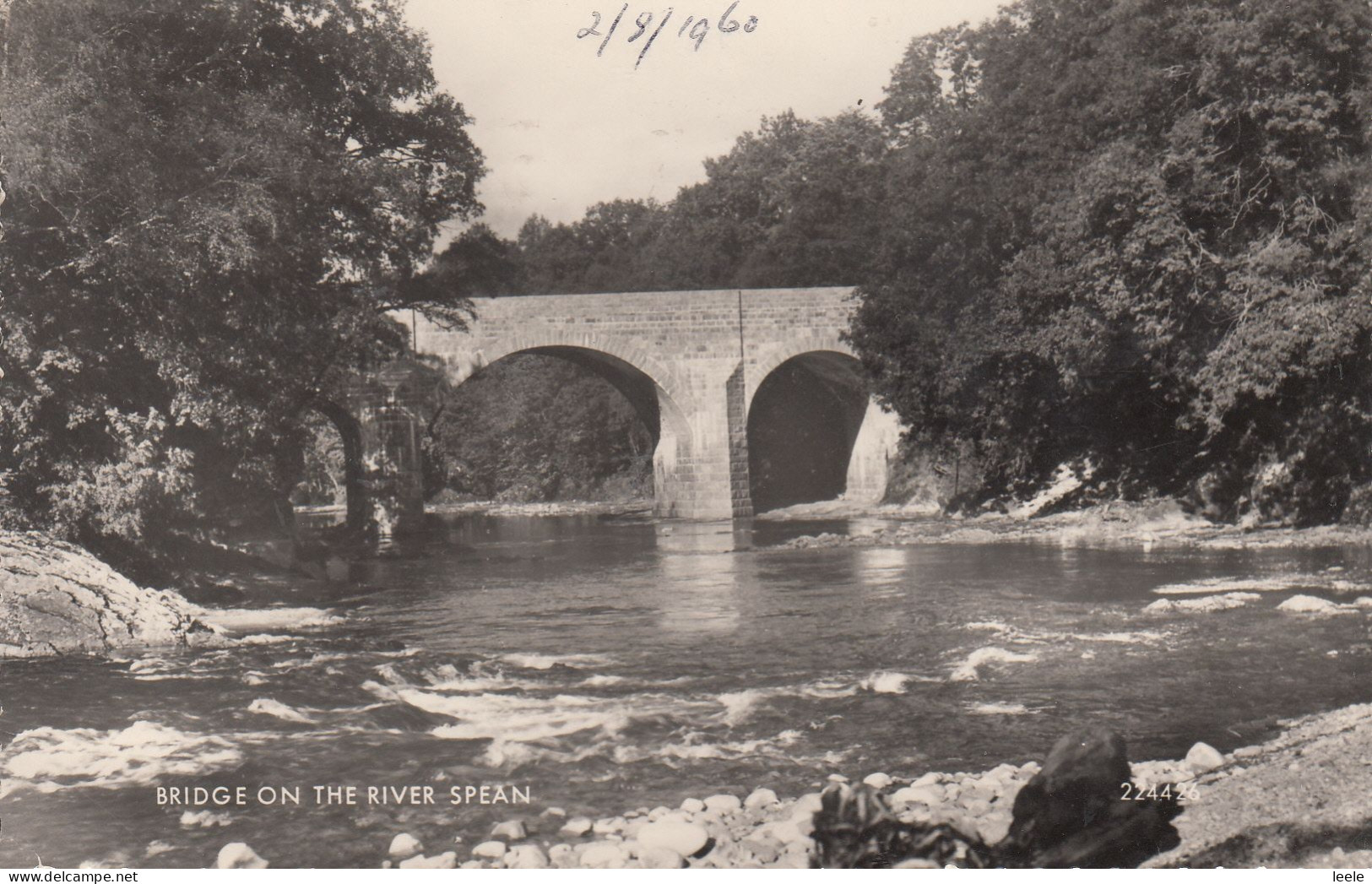 BY06. Vintage Postcard. Bridge On The River Spean. Inverness-shire - Inverness-shire