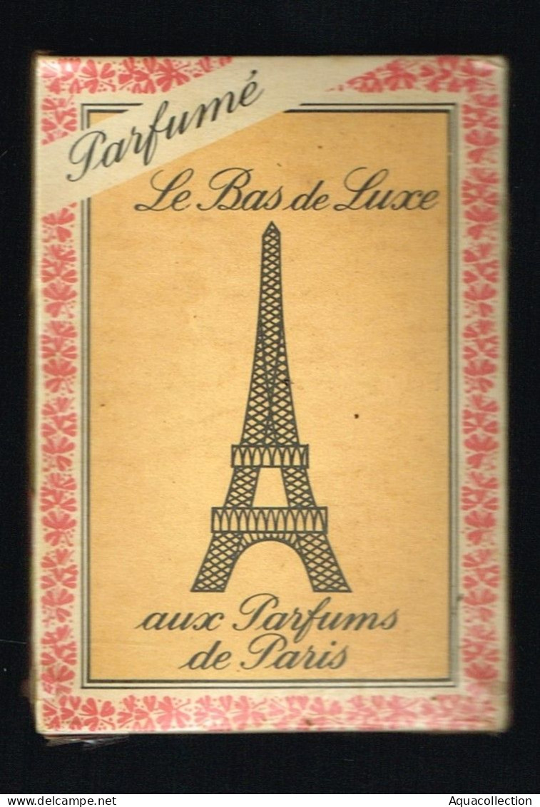 PAIRE DE BAS VINTAGE. Marque Française "JOLYBAS", Dans Sa Boite Avec Cellophane. 1950-60 - Bas