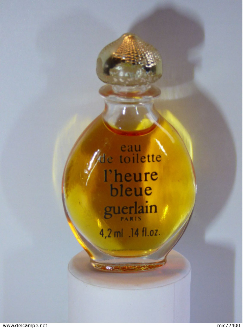 Miniature De Parfum Guerlain L'heure Bleue Flacon Goutte - Miniatures Femmes (sans Boite)