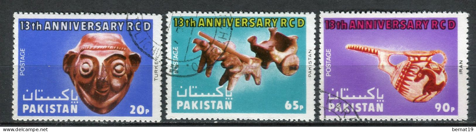 Pakistán 1977. Yvert 427-29 Usado. - Pakistan