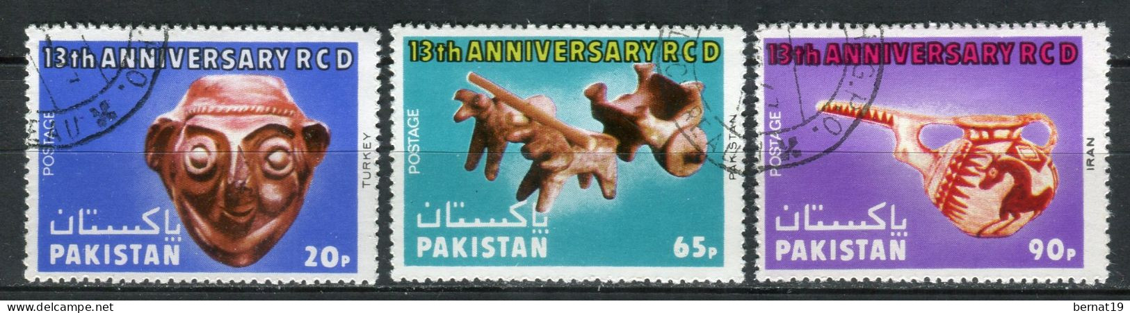 Pakistán 1977. Yvert 427-29 Usado. - Pakistan