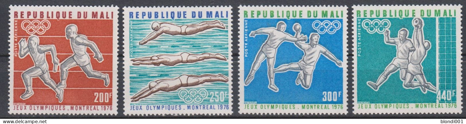 Olympics 1976 - Soccer - MALI - Set MNH - Summer 1976: Montreal